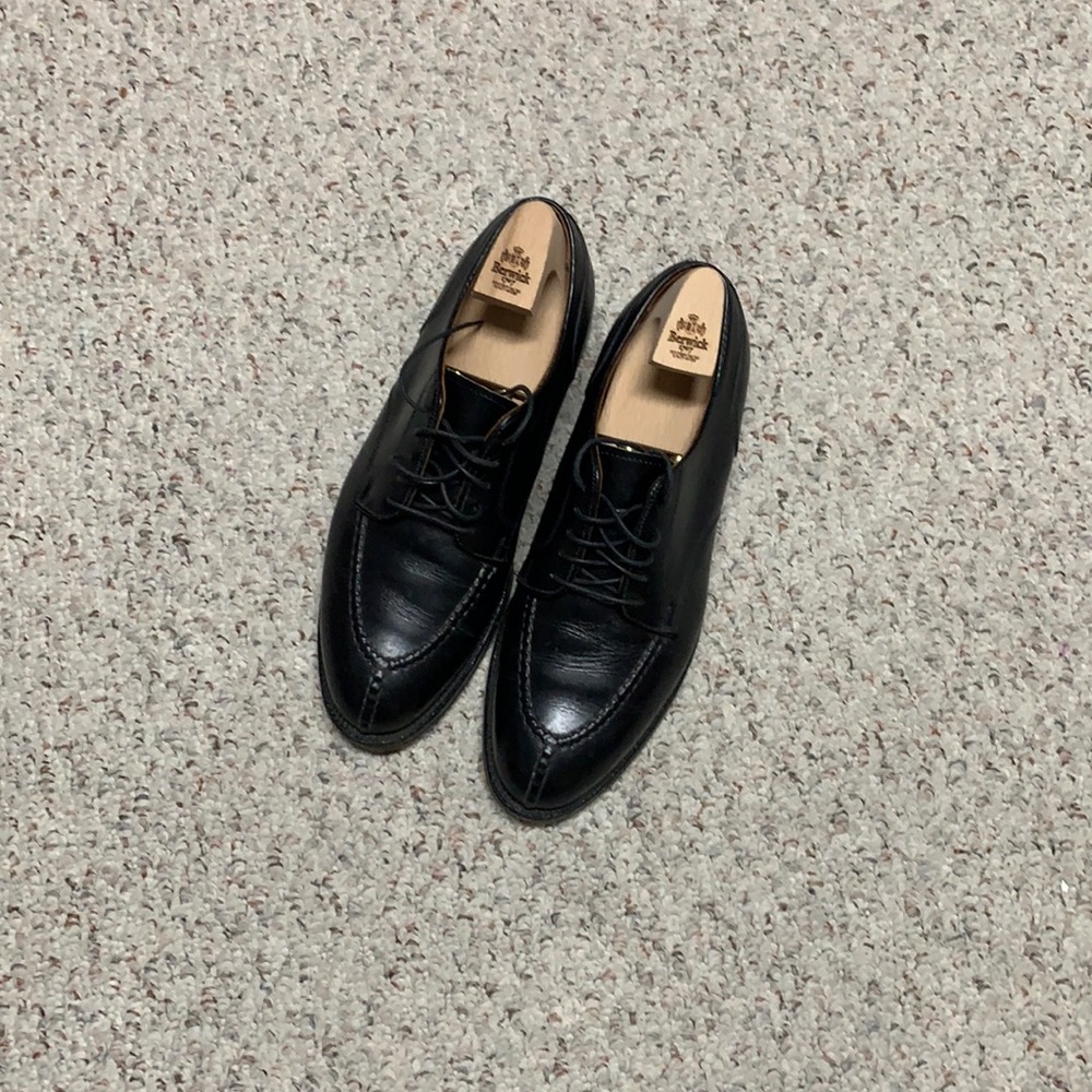 Alden Men's 961 - NST Handsewn Vamp - Black Calfskin